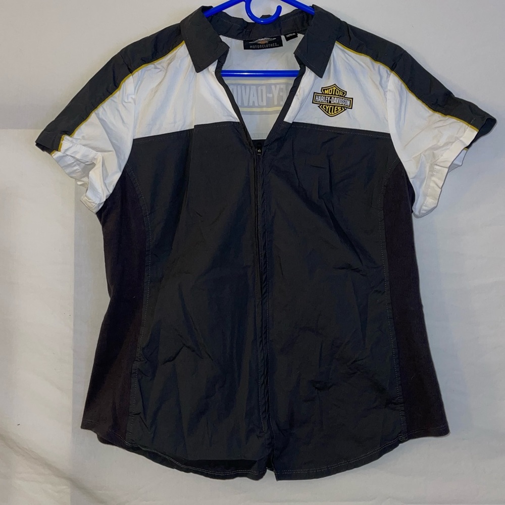 Harley Davidson Zip up top